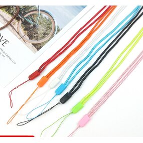Mobile Phone Lanyard Manufacturer - Nylon Woven Student Card Set