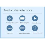 Gaming Keyboard Manufacturer - AF981 Wired RGB Waterproof