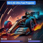 Portable Projector Manufacturer - Smart Gun HD 180 Degree Rotating