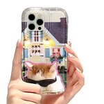 Phone Case Manufacturer - Sunglasses Cat Dog Transparent