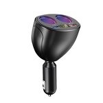 Car Charger Manufacturer - QC3.0 One for Four Fast Charging