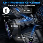 Car Phone Charger Manufacturer - Atmosphere Light 120W Fast Charging