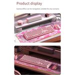 Keyboard Mouse Set Manufacturer - Pink Series G25 Wired Backlight