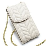Mobile Phone Bag Manufacturer - Fashion Diagonal Leather Chain Bag