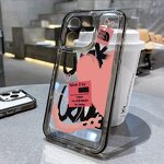 Phone Case Manufacturer - Graffiti Label Love Soft Shell