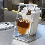 Phone Case Manufacturer - Ice American Coffee Transparent