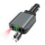 Car Phone Charger Manufacturer - Atmosphere Light 120W Fast Charging