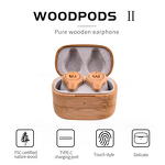 TWS Headphones Manufacturer - Multifunctional Wood GSR LED