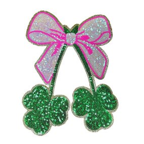 Embroidered Patch Manufacturer - St. Patrick's Day Green Clover