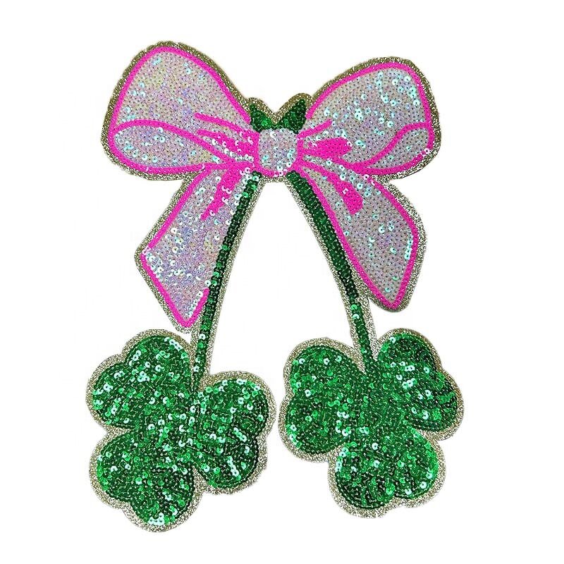 Embroidered Patch Manufacturer - St. Patrick's Day Green Clover