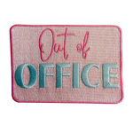 DIY Embroidered Patches Supplier - Hot Pink Girly Fabric Twill