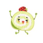 Iron-On Patches Supplier - Cute Chenille Twill Fabric Food