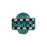 Embroidered Patch Manufacturer - Checkered Game Day Western