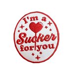 Twill Embroidered Patch Manufacturer - Valentine's Pink Heart