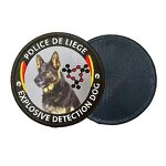 Embroidered Dog Patches Supplier - Custom Eco-Friendly Twill