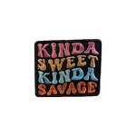 Embroidered Patch Manufacturer - Checkered Game Day Western