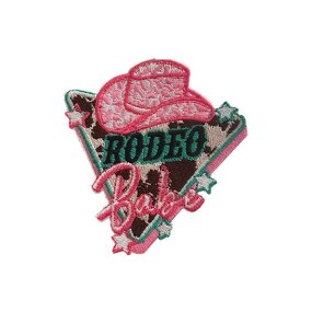 Western Trucker Hat Patch Manufacturer - Rodeo Babe Checkered