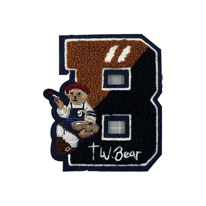 3D Chenille Patch Manufacturer - Game Day Baseball Sport Club