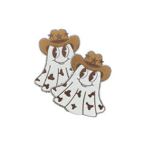 Halloween Chenille Patch Supplier - Ghost Pumpkin Fall Trucker