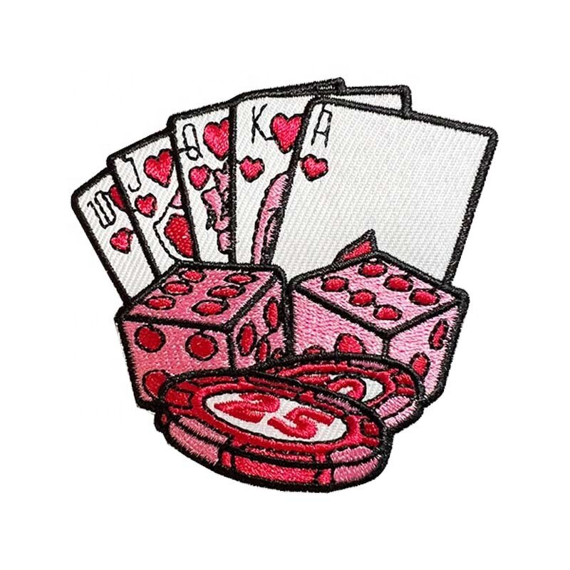 Twill Embroidered Patch Manufacturer - Valentine's Pink Heart