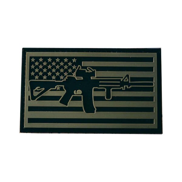PVC Rubber Patches Manufacturer - OEM/ODM American Country Flag