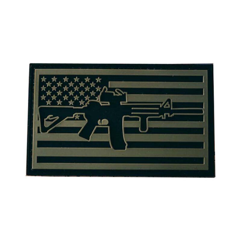 PVC Rubber Patches Manufacturer - OEM/ODM American Country Flag