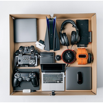 Vintage Mystery Box Manufacturer - Random Electronics Lucky Drop Surprise Activity Tracker