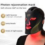 LED Therapy Mask Factory - Black 7 Color Red Light Therapy