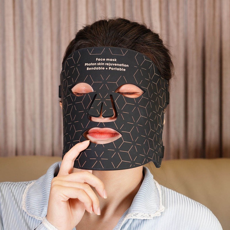 LED Phototherapy Mask Factory - Patented 660nm 4 Color USB