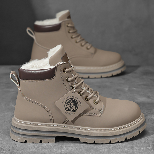 Workwear Boots Manufacturer - Winter Autumn Mens Ankle Bootie Cotton Waterproof