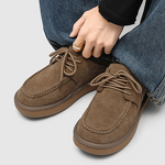 Snow Boots Manufacturer - Men's Low-Cut Winter Artificial Long Plush Lined