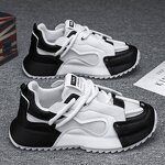 Sneakers Manufacturer - Thick Bottom Elevated Mesh Upper Casual