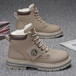 Workwear Boots Manufacturer - Winter Autumn Mens Ankle Bootie Cotton Waterproof