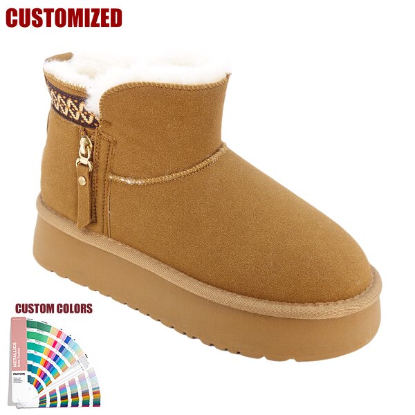 Winter Boots Manufacturer - Women's New Design Wholesale Height Increasing