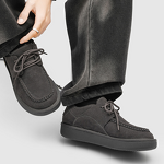 Snow Boots Manufacturer - Men's Low-Cut Winter Artificial Long Plush Lined