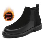 Chelsea Boots Manufacturer - Men's Winter Genuine Leather British Style