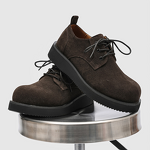 Work Shoes Manufacturer - 2026 Autumn Winter Lace-up Men's Thick-soled Derby