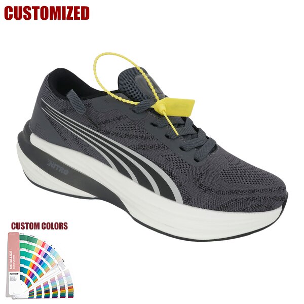Running Sneakers Manufacturer - Men's High-Top Comfortable Lace-Up Anti-Slip