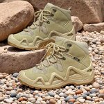 Labor Insurance Boots Manufacturer - Men's Breathable Non-Slip TPR Outsole