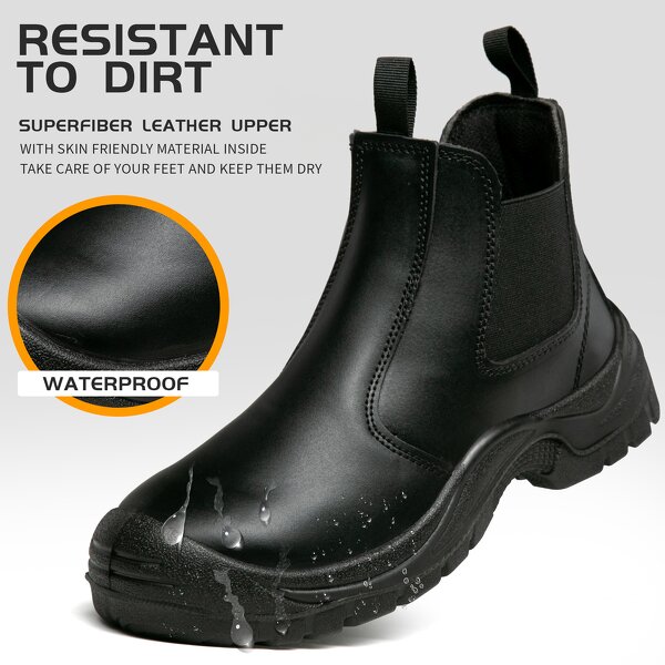 Safety Shoes Manufacturer - New Labor Protection Steel Toe Scrub Waterproof
