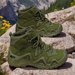 Labor Insurance Boots Manufacturer - Men's Breathable Non-Slip TPR Outsole