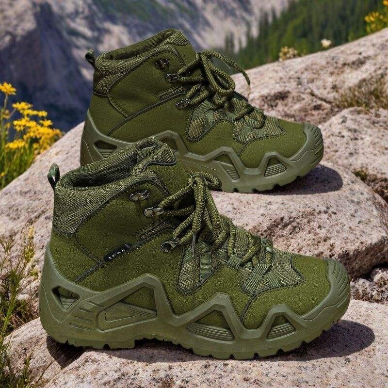 Labor Insurance Boots Manufacturer - Men's Breathable Non-Slip TPR Outsole