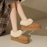 Snow Boots Manufacturer - Women's Winter Artificial PU Upper Waterproof Padded