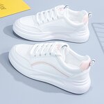 Sneakers Manufacturer - Women's Spring Summer Korean Version Lace-Up Mesh