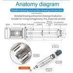 Homogenizer Manufacturer - Lab Mixer 10-180L Pigments Asphalt Inks