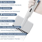 Multichannel Pipette Manufacturer - Digital Adjustable 8 12 Channels