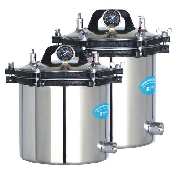 Autoclave Machine Manufacturer - Portable LPG Electric 24 Liter Steam