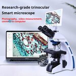 Microscope Manufacturer - LCD HD Screen Infinite Optical 1600X Trinocular