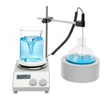 Magnetic Stirrer Manufacturer - Laboratory LCD 100-1000ml with Heating