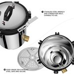 Sterilizer Manufacturer - LPG Portable High-Pressure 18L 24L Mushroom